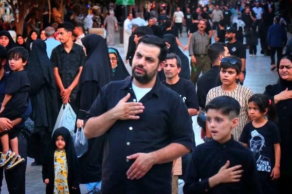 آیین سنتی عزاداری «چهارپایه خوانی» در قم