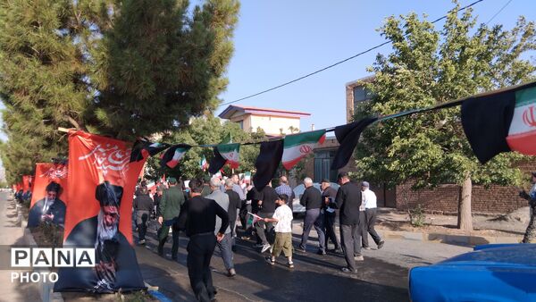 شورِ ارادت؛ رباط مراد در قاب تشییع نمادین رهبر شهید انقلاب