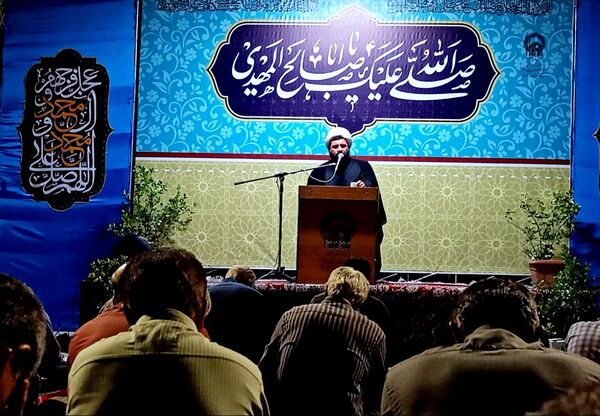 مراسم عزاداری شهادت امام حسن عسکری (ع) در زیارتگاه شهید مدرس 