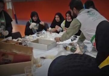 تهیه بسته‌های همدلی برای نیروهای امنیتی در شهرستان نقده
