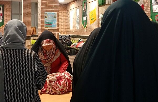 دختران، مهمانان عاشقانه اعتکاف