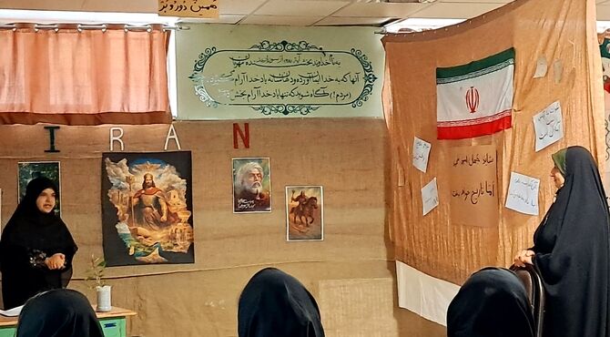 رتبه سوم استانی «مدرسه انقلاب» به دبیرستان سردار سلیمانی  رسید