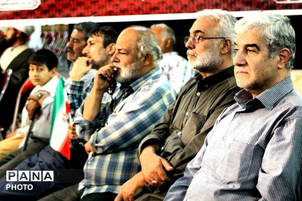 مراسم سالگرد سردار سلامی در مصلی حرم حضرت عبدالعظیم