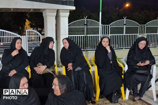 هیئت دانش‌آموزی در سوگ محرم