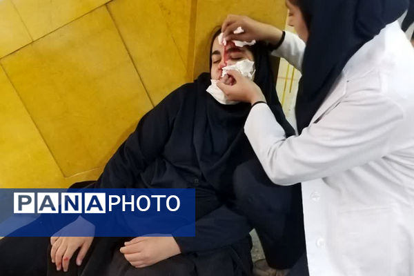 برگزاری مانور زلزله در مدارس ناحیه 4 شیراز 