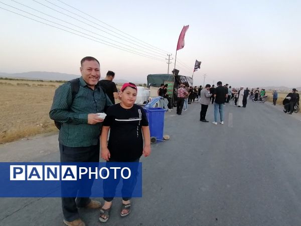 جاماندگان اربعین حسینی شهرستان شیروان