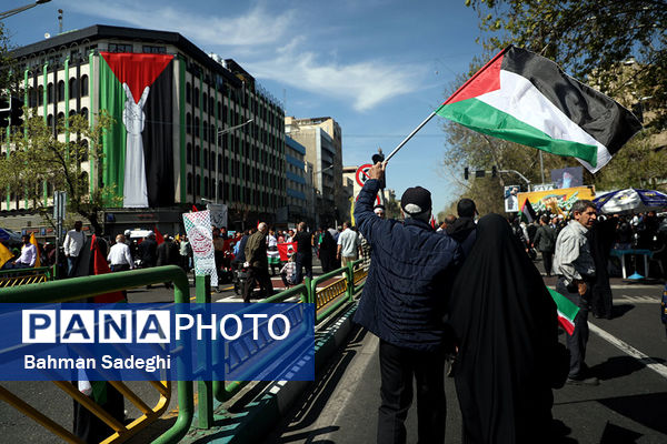 مراسم راهپیمایی روز جهانی قدس در تهران