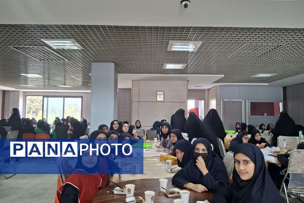 اردوی یک روزه دبیرستان امام خامنه‌ای در موسسه فرهنگی ورزشی ایثار 