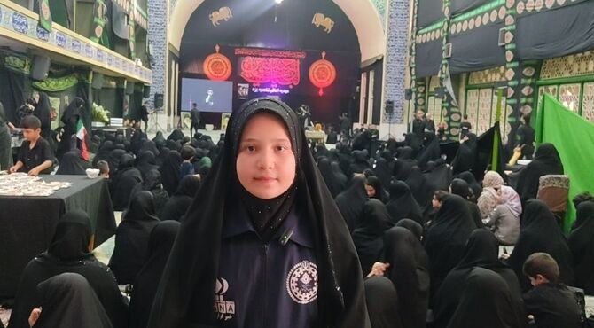 اجتماع نوجوانان عاشورایی؛ طنین «احلی من العسل» در حسینیه اعظم