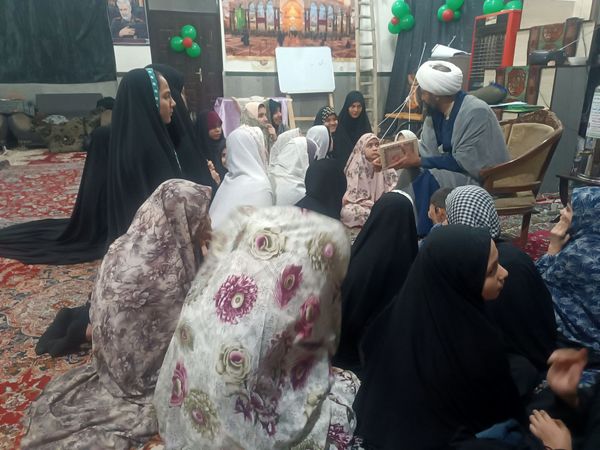 مراسم اعتکاف در مسجد امام حسین بلوار توس منطقه تبادکان مشهد