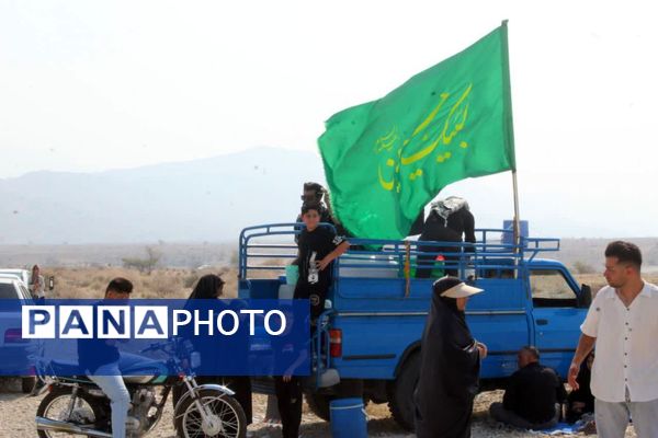 مراسم پیاده‌روی جاماندگان اربعین حسینی شهرستان فراشبند‌