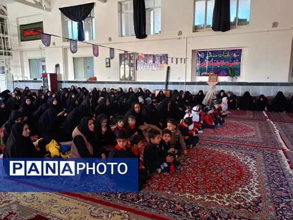 گرامیداشت ایام فاطمیه در شهر تیتکانلو