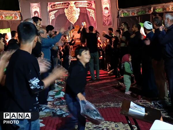 مراسم عزاداری شب سوم ماه محرم در نیشابور 
