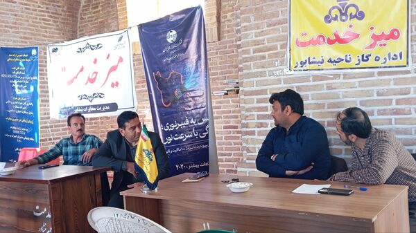میز خدمت نیشابور  در نماز جمعه آخرین هفته ماه مبارک شعبان