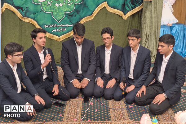 جشن بندگی دانش‌آموزان مدارس منطقه پردیس