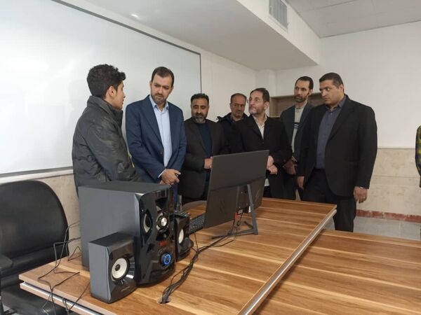 افتتاح نمازخانه، سایت و کتابخانه مدرسه دانشمند منطقه پردیس در دهه فجر