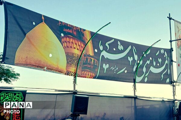محله الارد میزبان شیرخواران حسینی