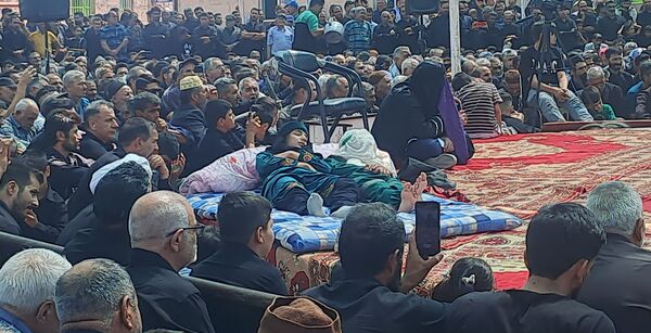بزرگترین اجتماع حسنیون کشور همراه با تعزیه خوانی در روستای کفکی خراسان رضوی