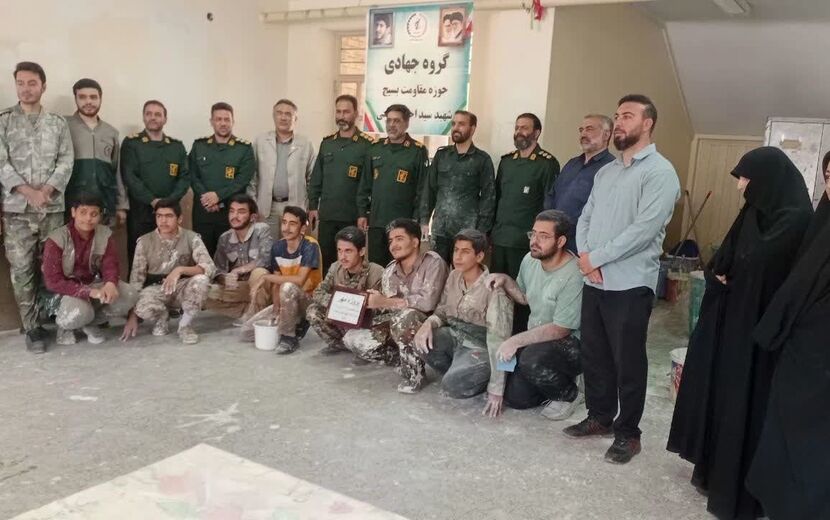 بازدید از پروسه نقاشی مدرسه توللی امجد و طیبه 