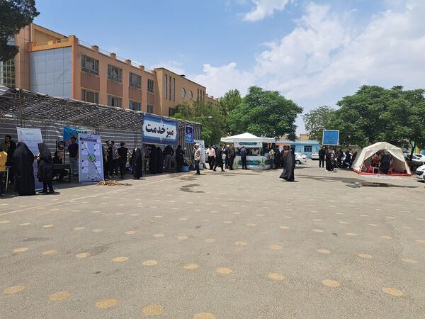 ارائه خدمات پزشکی رایگان به شهروندان در دبستان حاجیه نوری شهرستان ملارد