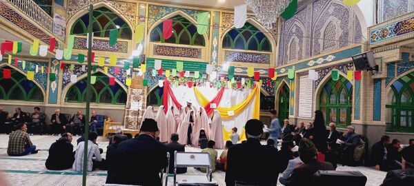 جشن باشکوه ولادت امام علی ع در روستای کاریزک خلیل آباد