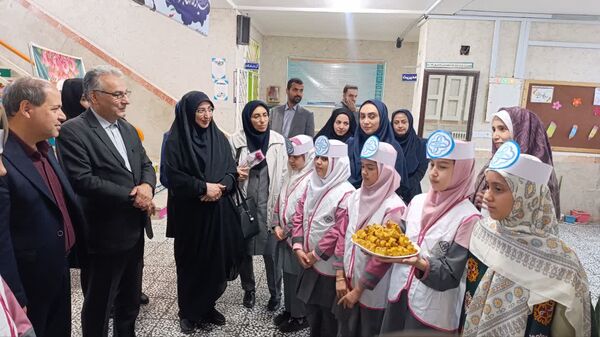 افتتاحیه اتاق بهداشت در دبستان دخترانه شاهد بندرترکمن