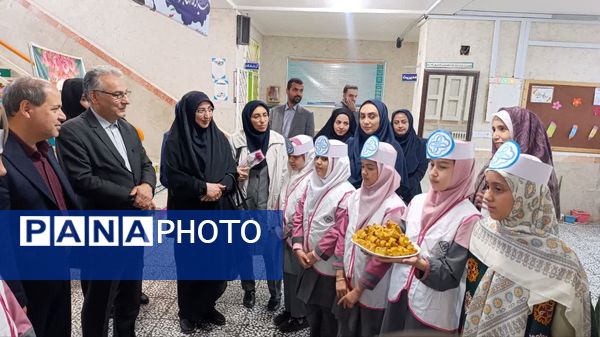 افتتاحیه اتاق بهداشت در دبستان دخترانه شاهد بندرترکمن