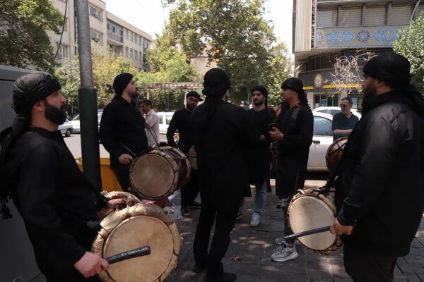 برپایی دسته عزاداری اداره‌کل آموزش و پرورش شهر تهران 