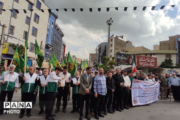 طنین لبیک به ایران امام‌رضایی؛ تجلی وحدت مدیران و بسیجیان در رزمایش بزرگ اقتدار