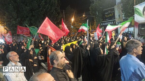 اقتدار مردم کوهدشت در۱۳۶ شب از تجمعات شبانه