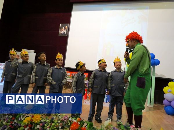 برگزاری جشن الفبا در مدرسه پاسداران بجنورد