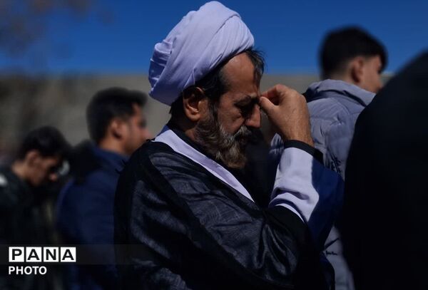 تشییع باشکوه شهدای امنیت آرش نعمتی و محمدرضا ادیبان 