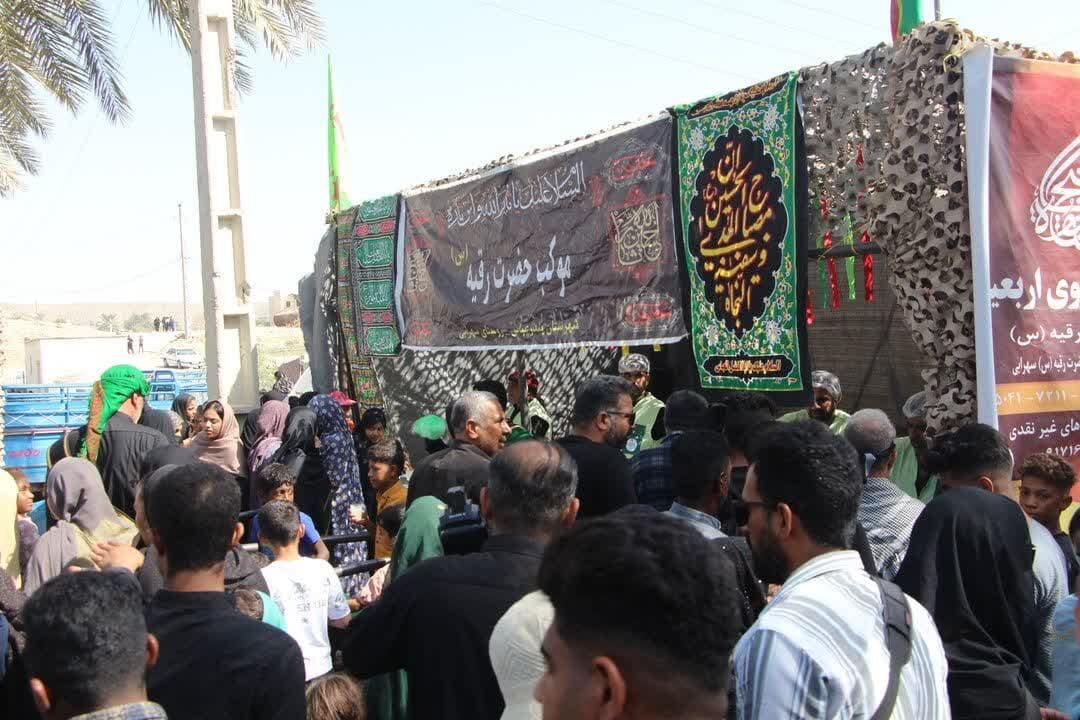 مراسم عزاداری شهادت امام رضا(ع ) در رودان