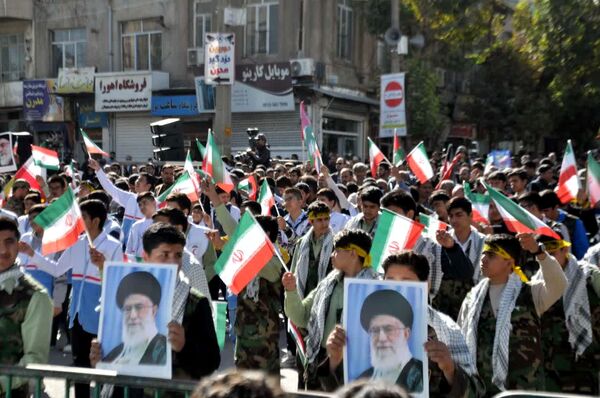 راهپیمایی 13 آبان در کرمانشاه