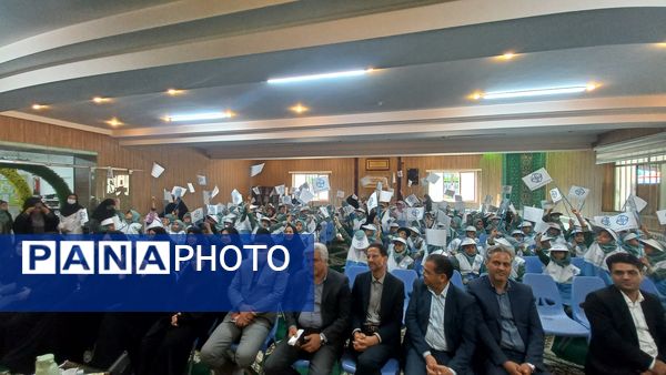 آئین افتتاحیه برنامه سفیران سلامت دانش آموزی استان خراسان رضوی در دبستان شاهد تحقیقی ناحیه ۶