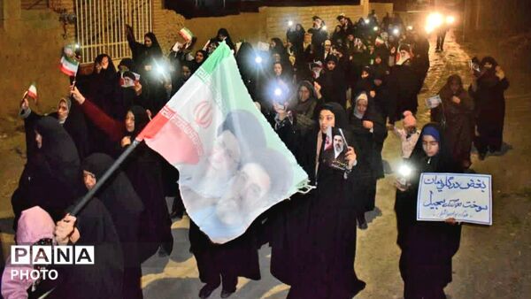 بیستمین شب حماسه مردم مشکین‌دشت؛ در بیعت با امام سیدمجتبی خامنه‌ای و سوگ قائد امت