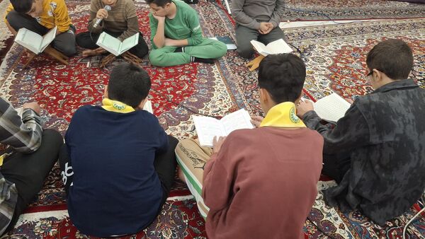 اعتکاف دانش‌‌آموزی شهرستان میناب 
