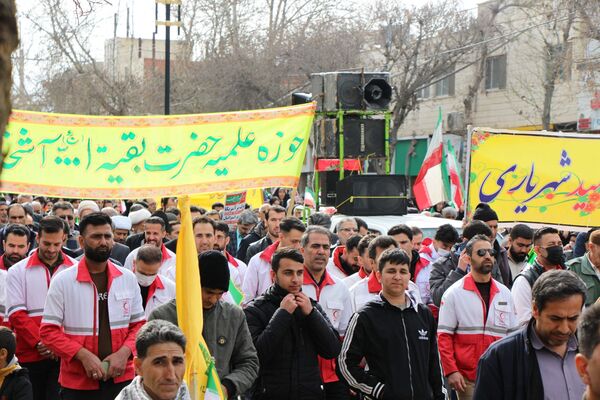گلستانی از غرور در سملقان؛ موج حضور مردم در جشن انقلاب