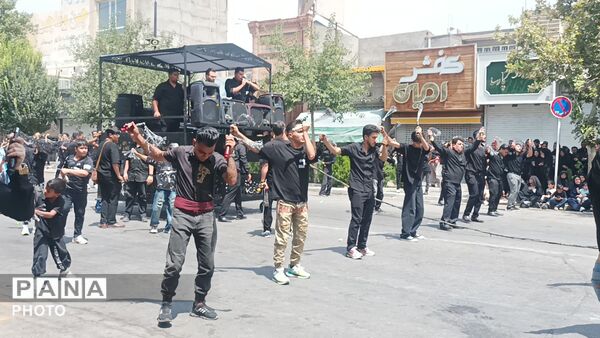 اشک و خون؛ نیشابور در سوگ پیامبر رحمت و امام مجتبای آل‌محمد (ع) غرق در عزاداری شد