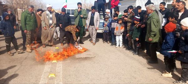حضور پرشور مردم جلگه رخ در راهپیمایی بزرگداشت ۲۲ بهمن ماه