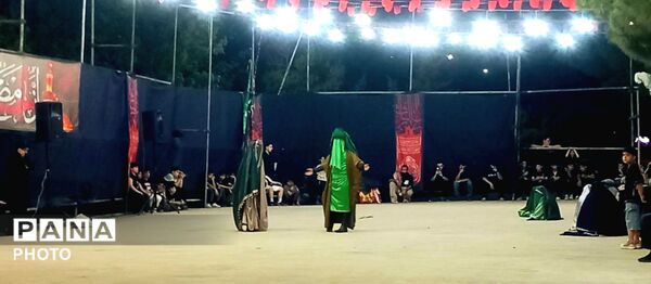 شهر جدید هشتگرد در سوگ هیئت عاشقان حسین (ع) 