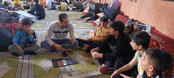 جلوه‌هایی از اعتکاف پسران آشخانه 