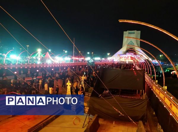 حضور پرشور عاشقان اباعبدالله در کشتی نجات محرم