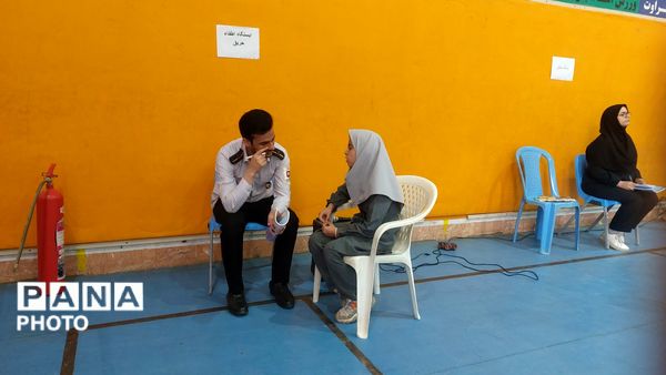 آزمون مهارتی سفیران سلامت در شهرستان خلیل آباد 