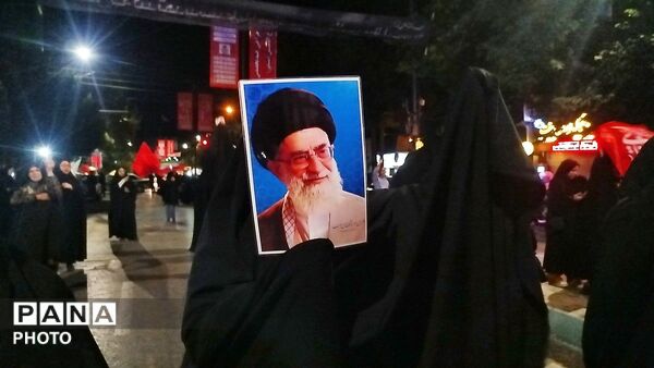عزاداری امام حسین (ع)در صد و بیست و نهمین شب-۱