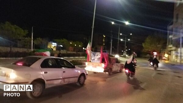 رژه ماشینی در سراسر شهر نیشابور-۲