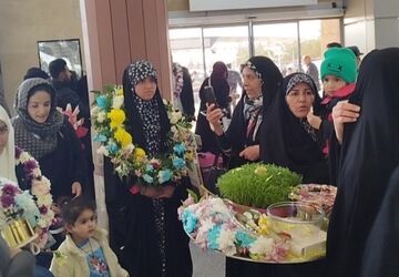 عطر کعبه در فرودگاه شهید بهشتی اصفهان پیچید