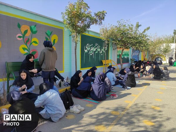 صبحانه سالم در دبیرستان شاهد ملارد 