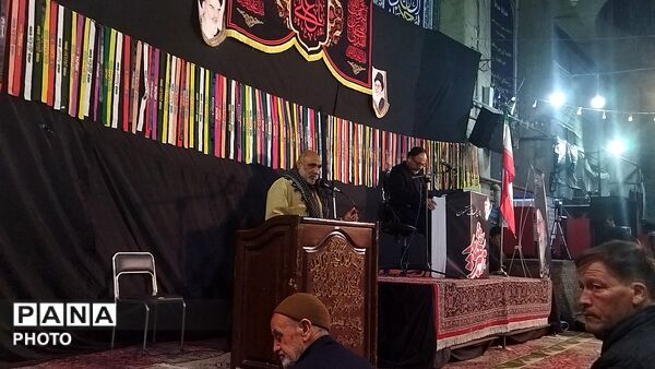 مراسم شب ۱۹ ماه رمضان در مسجد جامع نیشابور 