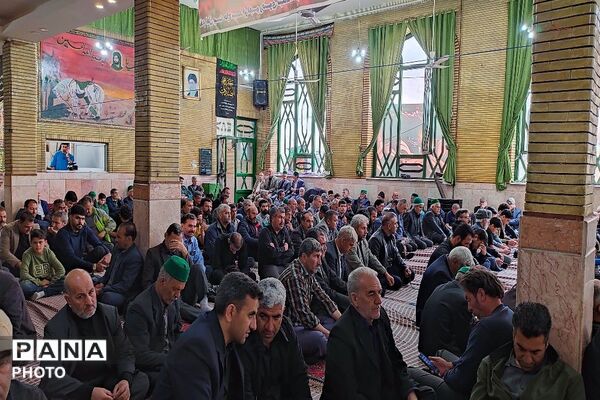 مراسم عزاداری شهادت امام جعفر صادق علیه السلام در حسینیه شهربار